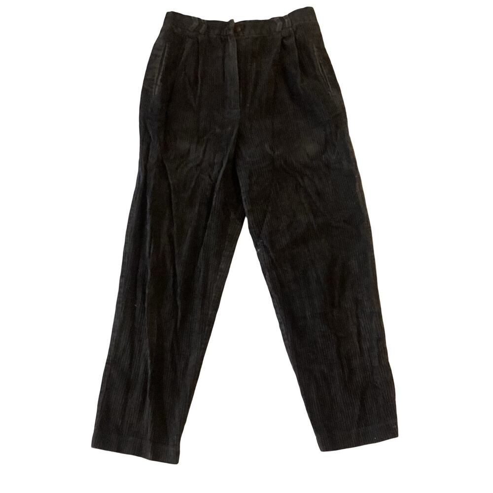 Harve Benard Black Corduroy Pants